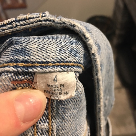 Blue American eagle jean skirt - Picture 7 of 7